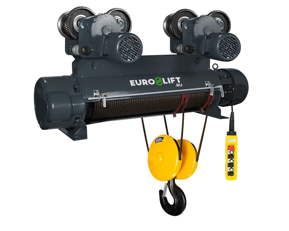 EURO-LIFT CD1 10 т, 12 м Канатный тельфер